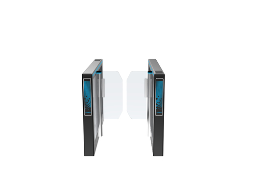Automatic Steel Electronic Turnstile Secure Facial Recognition Waterproof Swing Barrier Gate