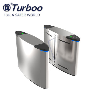 خرید دروازه مانع کنترل دسترسی نیم نیمی از نیم دسترسی RFID Reader Flap Barrier Rotand online manufacture