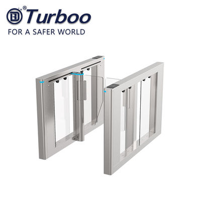 خرید 10MM Acrylic Office Security Gates Brushless Motor Automatic Smart Systems online manufacture
