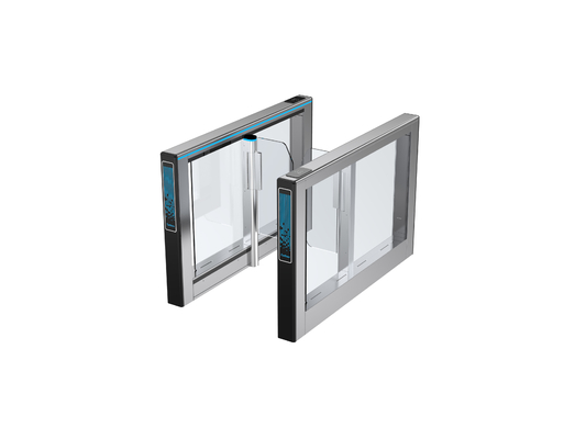 Automatic Steel Electronic Turnstile Secure Facial Recognition Waterproof Swing Barrier Gate