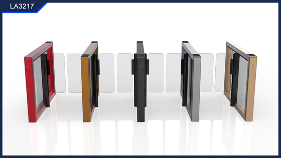 دریچه چرخ دار بدون برس سرو RFID کنترل دسترسی سرعت دریچه مانع پیاده