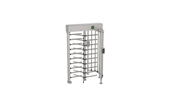 600mm طول بازو تمام ارتفاع دروازه Turnstile با دوام بالا SUS304 T 1.2 و RS485 ارتباطات