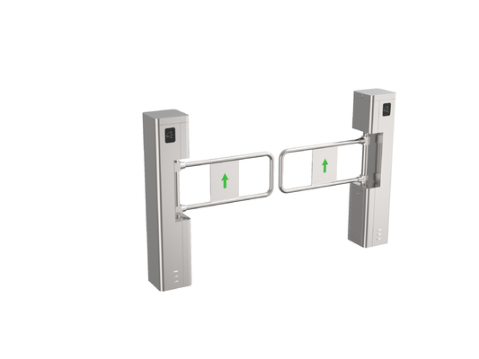 کنترل دسترسی گیت سوئیینگ تورنیستل کد RFID/QR یکپارچه برای سوپرمارکت های خودپرداز ورزشگاه ها