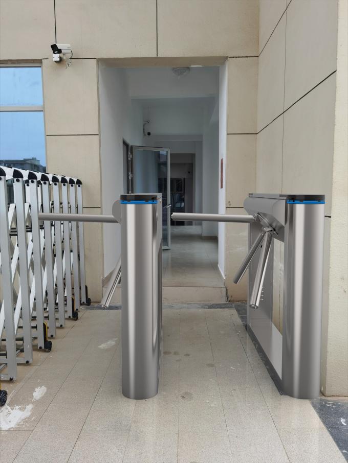 Brushless Movement of Automatic Tripod Turnstile Access Control Stainless Steel 1