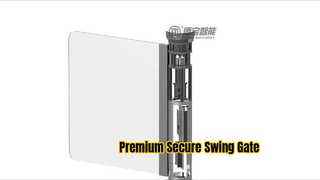 Z315 پنل اکریلیک شفاف Swing Gate ارزان اما با کیفیت خوب