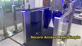 گیت کنترل دسترسی خودکار Swing Barrier Gate S325 High Security